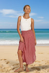 Dylan Clothing Sara Skirt in Red