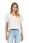 Dylan Clothing Talia Top in White