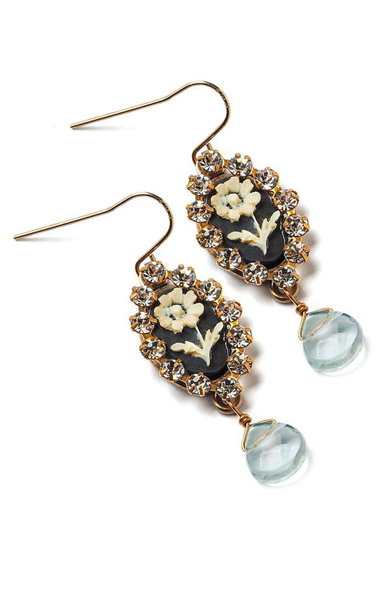 Elements Jill Schwartz Midnight in the Garden Earrings