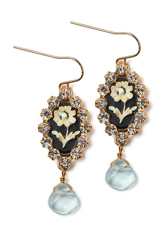Elements Jill Schwartz Midnight in the Garden Earrings