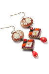 Elements Jill Schwartz Rambling Rose Earrings