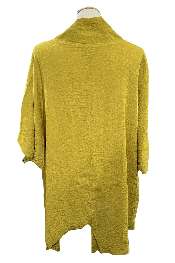 Eleven Stitch Design by Gerties Asymmetrical One Size Tunic in Kiwi