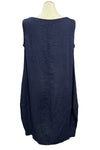 Eleven Stitch Design By Gerties Bubble Dress in Indigo
