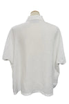 Eleven Stitch Design by Gerties Cap Sleeve Shirt in Paper White