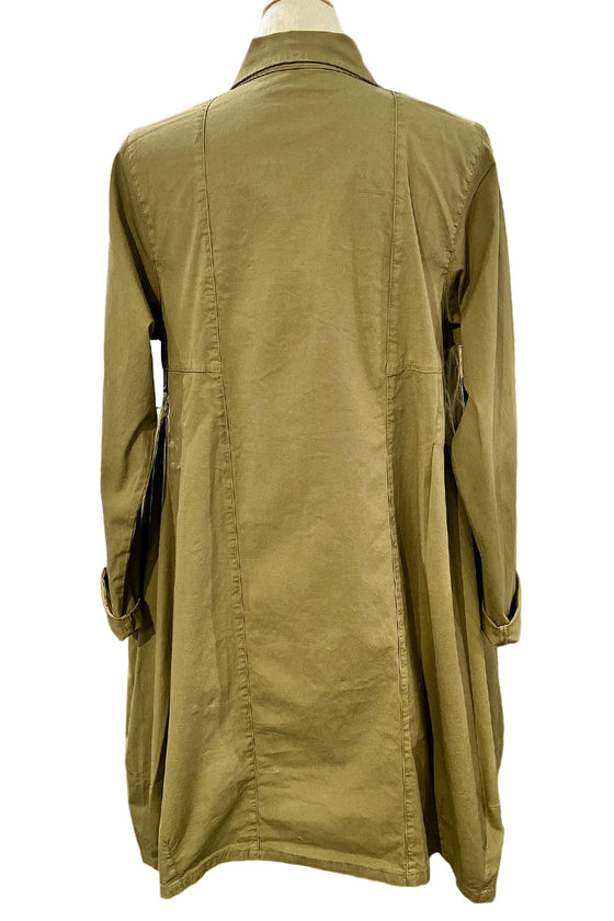 Eleven Stitch Design by Gerties Darted Coat in Teak