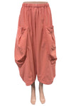 Eleven Stitch Design By Gerties Double Pocket Pant in Canyon Clay