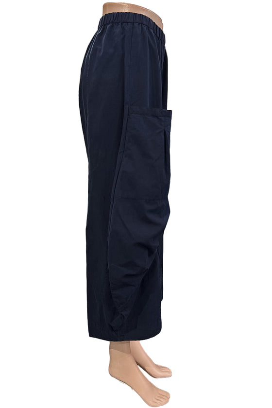 Eleven Stitch Design By Gerties Double Pocket Pant in Indigo
