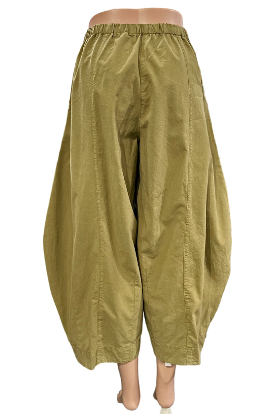 Eleven Stitch Design By Gerties Double Pocket Pant in Teak