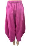 Eleven Stitch Design By Gerties Double Pocket Pant in Very Berry