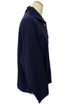 Eleven Stitch Design by Gerties Funnel Jacket in Indigo