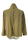 Eleven Stitch Design by Gerties Funnel Jacket in Teak