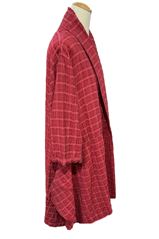 Eleven Stitch Design by Gerties Gaia Jacket in Ruby