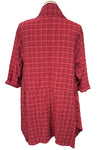Eleven Stitch Design by Gerties Gaia Jacket in Ruby