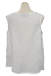 Eleven Stitch Design by Gerties Gails Tank in Paper White