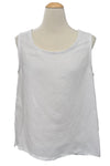 Eleven Stitch Design by Gerties Gails Tank in Paper White