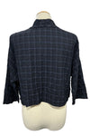 Eleven Stitch Design by Gerties Original Shrug in Indigo