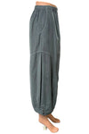 Eleven Stitch Design By Gerties Pinwhale Corduroy Doreen Pant in Dusty Denim