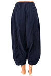 Eleven Stitch Design By Gerties Pinwhale Corduroy Full Ankle Pant in Indigo