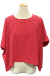 Eleven Stitch Design by Gerties Pull Over Vest in Cayenne