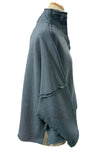 Eleven Stitch Design by Gerties Rib Out Original Funnel Top in Dusty Denim