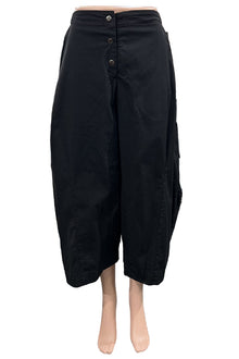  Eleven Stitch Design By Gerties Snap Front Pant in Black