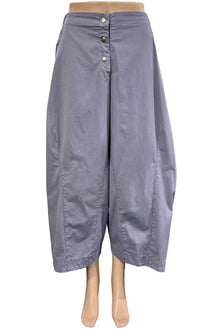 Eleven Stitch Design By Gerties Snap Front Pant in Blue Iris
