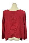 Eleven Stitch Design by Gerties Topper in Ruby