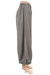 Eleven Stitch Design By Gerties Tucked Hem Pant in Clove