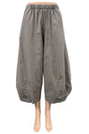 Eleven Stitch Design By Gerties Tucked Hem Pant in Clove