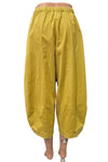 Eleven Stitch Design By Gerties Tucked Hem Pant in Sweet Lime