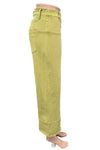 Escape By Habitat Clothes Comfort Knit Denim Crop Jean in Citron