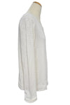 Escape By Habitat Clothes Stay Centered Peruvian Cotton Tee in Pearl