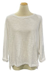 Escape By Habitat Cotton Slub Boxy Tee in White Style 10025