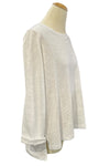 Escape By Habitat Cotton Slub Boxy Tee in White Style 10025