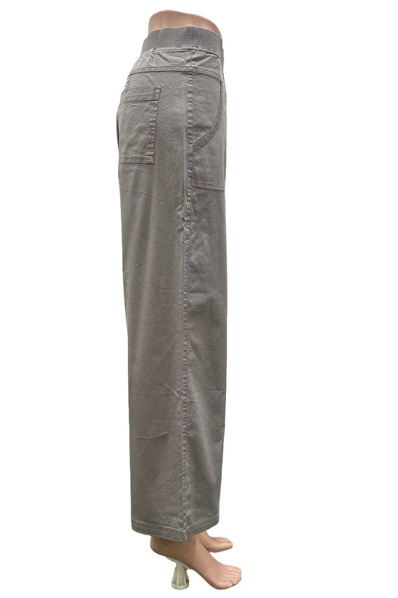 Escape By Habitat Salt Wash Wide Leg Pant in Fog