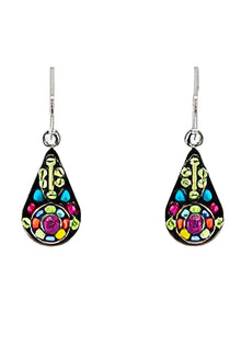  Firefly Botanical Drop Earrings in Multicolor E284-MC