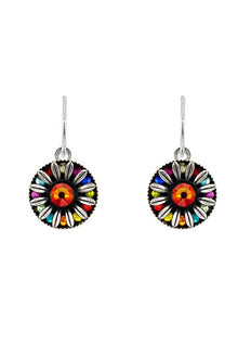  Firefly Botanical Flower Earrings in Multicolor - E48-MC