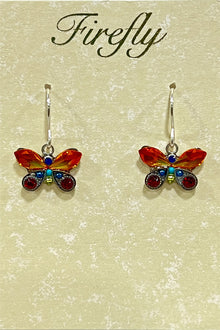  Firefly Butterfly Petite Earrings in Multicolor 7789-MC