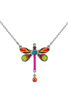  Firefly Dragonfly Petite Pendant in Multicolor 8946-MC