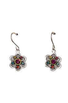  Firefly Flower Earrings in Multicolor E520-MC