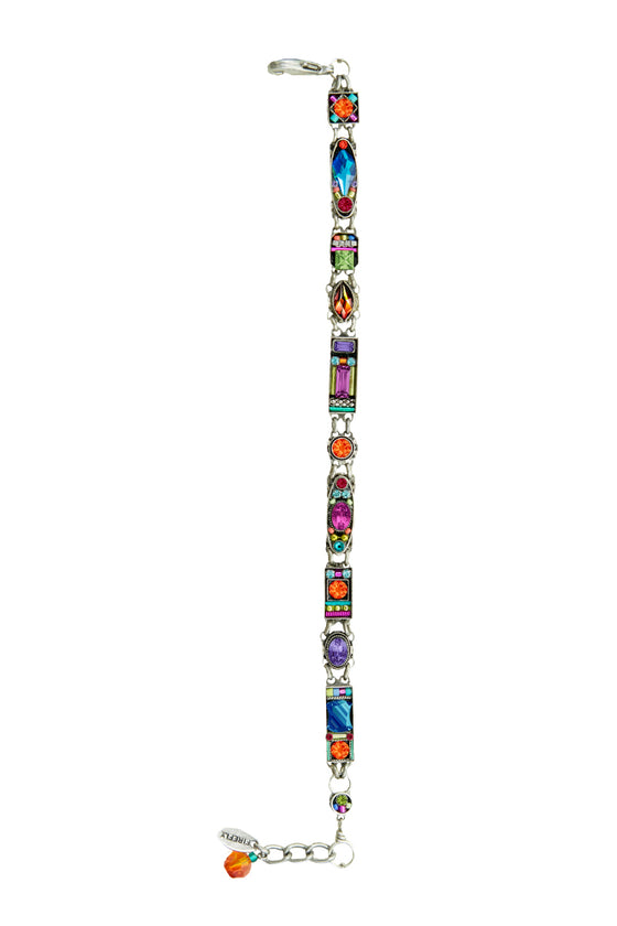 Firefly Milano Thin Bracelet in Multicolor 3109-MC