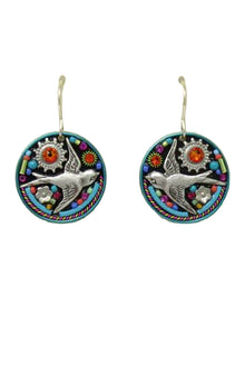  Firefly Paloma Round Earrings in Multicolor E393-MC