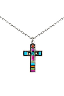  Firefly Petite Cross in Multicolor 8759-MC