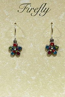  Firefly Petite Fleur Earrings in Multicolor E401-MC