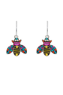  Firefly Queen Bee Earrings in Multicolor E227-MC
