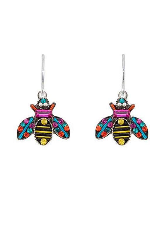 Firefly Queen Bee Earrings in Multicolor E227-MC