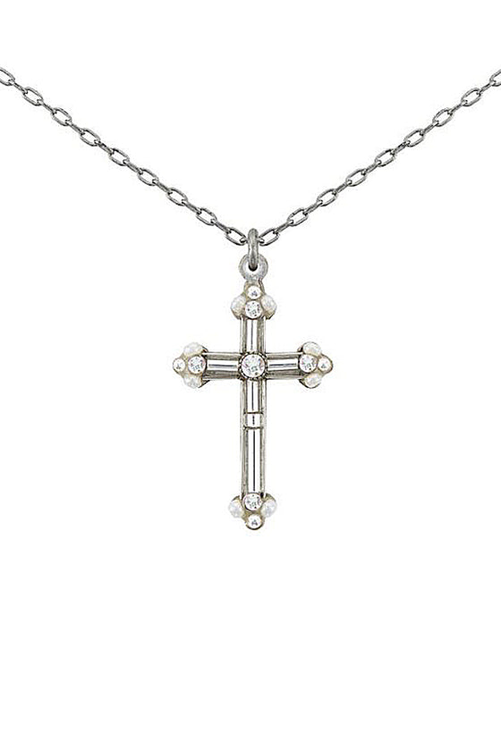 Firefly Simple Cross Pendant in Silver 8926-SIL