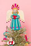 French Knot Celestial Tree Topper - Carol