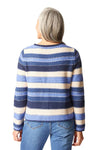 Habitat Clothes To Live In Chic Chalet Nordic Stripe Pullover in Dove
