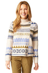 Habitat Clothes To Live In Chic Chalet Snowdrift Sweater in Dove